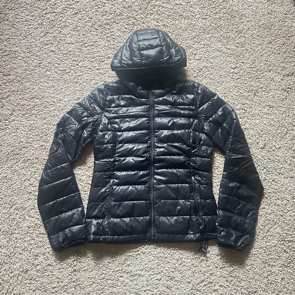 Parklife Black Puffer Jacket | Lightweight & Warm | Minor Flaw on Sleeve